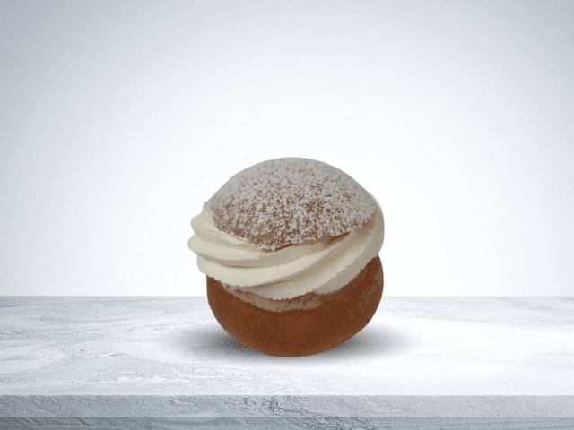 Låglaktos semla med mandel